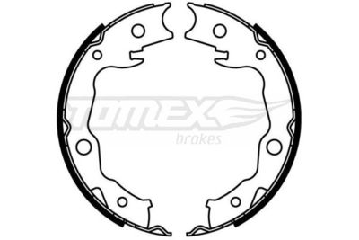 Комплект тормозных колодок TOMEX Brakes TX 22-24 для NISSAN CUBE