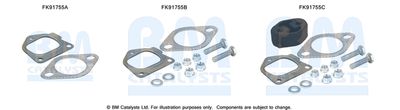 Монтажен комплект, катализатор BM Catalysts FK91755