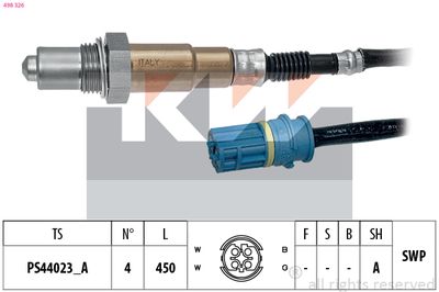 SONDA LAMBDA KW 498326