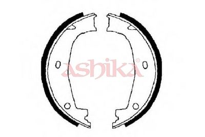 комплект спирачна челюст ASHIKA 55-00-0101