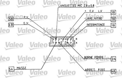 COMUTATOR COLOANA DIRECTIE VALEO 251286 1