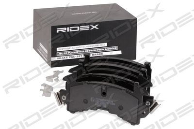 Комплект тормозных колодок, дисковый тормоз RIDEX 402B1353 для GMC S15