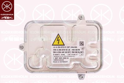 Obciążenie, lampa wyładowcza KLOKKERHOLM 35180070A1