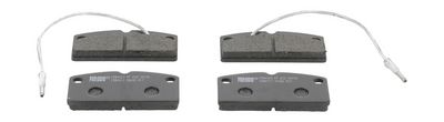 Remblokken set Voor , past: AIXAM 500, A.721, A.741, A.751, CROSSLINE 0.4D/0.5/0.5D 10.90-