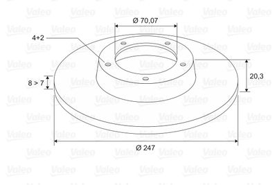 DISC FRANA VALEO 186196 1