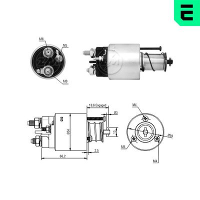 SOLENOID ELECTROMOTOR
