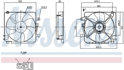 VENTILATOR RADIATOR NISSENS 850247 5