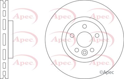 Brake Disc APEC DSK3382