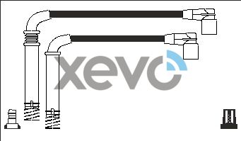 Комплект проводов зажигания ELTA AUTOMOTIVE XHT4003 для FORD STREET KA