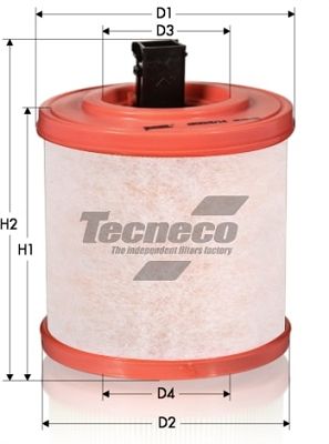 TECNECO FILTERS AR3015/14S Воздушный фильтр  для OPEL ASTRA (Опель Астра)