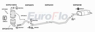Układ wydechowy EUROFLO CNC516D2012