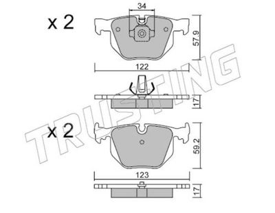 SET PLACUTE FRANA FRANA DISC