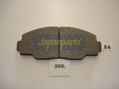 JAPANPARTS Stabdžių trinkelių rinkinys, diskinis stabdys