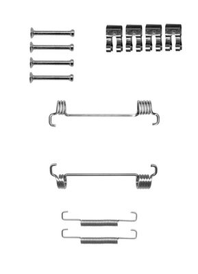 Sada příslušenství, parkovací brzdové čelisti ELTA AUTOMOTIVE EA8143