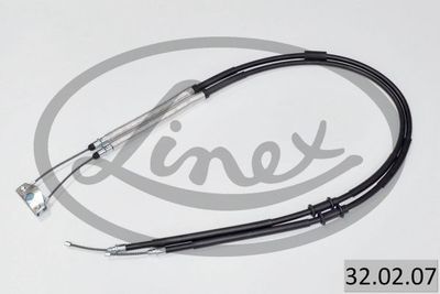 Тросик, cтояночный тормоз LINEX 32.02.07 для OPEL CORSA