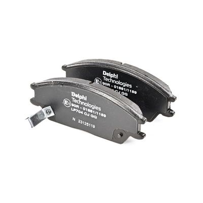 BREMSBELAGSATZ SCHEIBENBREMSE DELPHI LP704 6