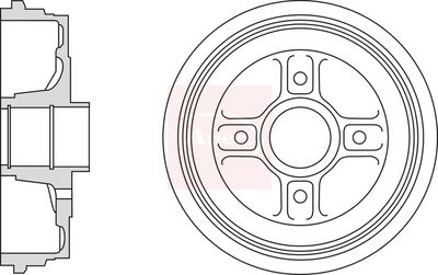 APEC Brake Drum DRM9994