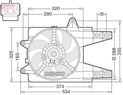 VENTILATOR RADIATOR