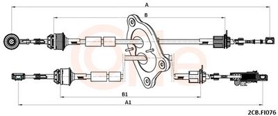 CABLU TRANSMISIE MANUALA
