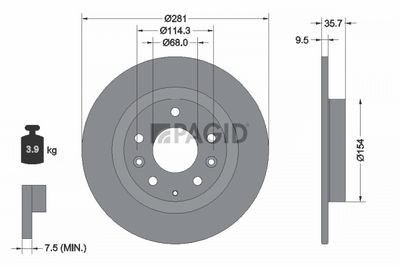 Vorschau Bremsscheibe