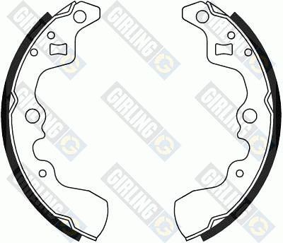 Комплект тормозных колодок GIRLING 5184489 для SUZUKI SWIFT
