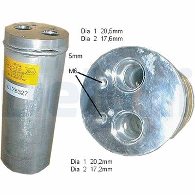 DELPHI Droger, airconditioning (TSP0175327)