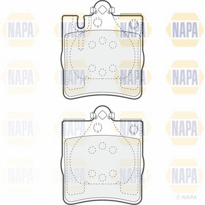 Brake Pad Set NAPA NBP1699