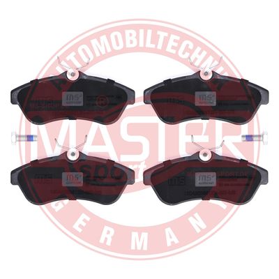 Zestaw klocków hamulcowych, hamulce tarczowe MASTER-SPORT GERMANY 13046028812N-SET-MS