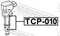 Plug, coil TCP-010