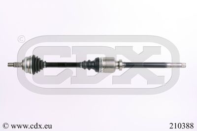 Приводной вал CDX 210388 для CITROËN JUMPY