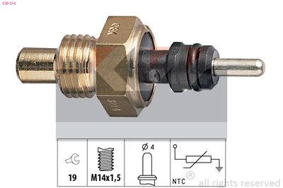 Czujnik, temperatura płynu chłodzącego KW 530 214