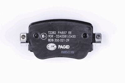 Brake Pad Set, disc brake 8DB 355 021-291