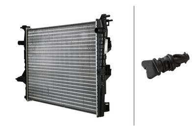 HELLA Radiatorius, variklio aušinimas