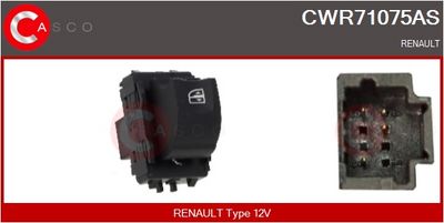 COMUTATOR MACARA GEAM CASCO CWR71075AS