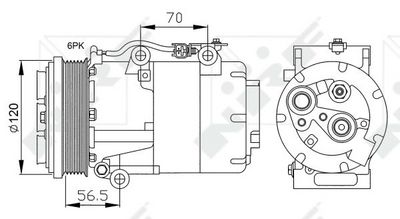 Compressor, air conditioning 32250