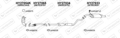 SISTEM DE ESAPAMENT VENEPORTE 270011