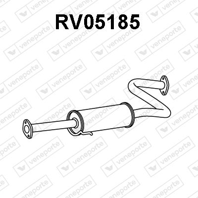 Предглушитель выхлопных газов VENEPORTE RV05185 для ROVER 25