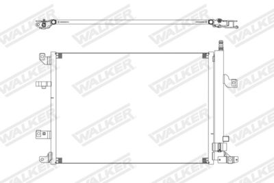 CONDENSATOR CLIMATIZARE WALKER WCD00321 7