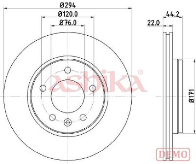 DISC FRANA ASHIKA 61000925C