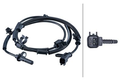 Czujnik, prędkość obrotowa koła HELLA 6PU358251-361