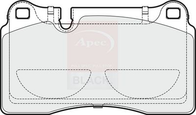 APEC Brake Pad Set, disc brake PAD1891B