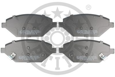 Комплект тормозных колодок, дисковый тормоз OPTIMAL BP-12748 для OPEL KARL