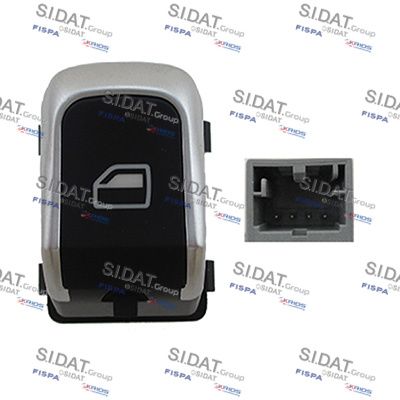 Выключатель, стеклолодъемник SIDAT 5.145167A2 для AUDI A1