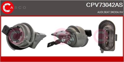 Клапан регулирования давления нагнетателя CASCO CPV73042AS для VW T-CROSS