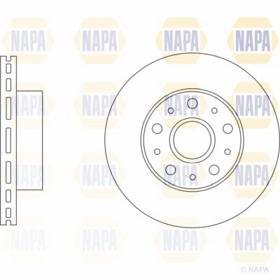 Brake Disc NAPA PBD8208