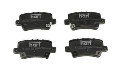 комплект спирачно феродо, дискови спирачки HART