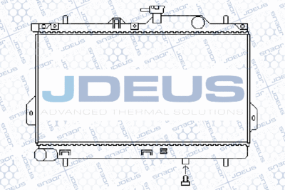 Радиатор, охлаждение двигателя JDEUS 054M17 для HYUNDAI MATRIX