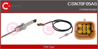 SENZOR TEMPERATURA GAZE EVACUARE