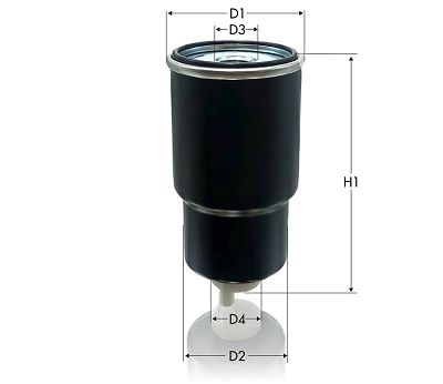 Топливный фильтр TECNECO FILTERS GS1228 для MAZDA CX-3