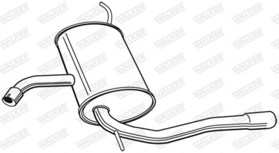 Rear Muffler 23260